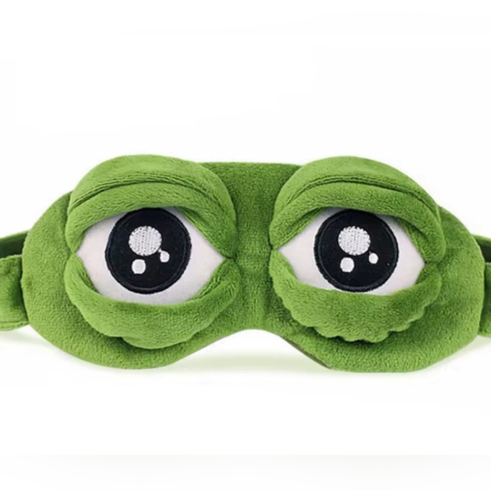 3D Frog Sleep Mask | NIB